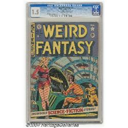 Weird Fantasy #7 Al Williamson File Copy (EC, 1951) CGC FR/GD 1.5 Cream to off-white pages.