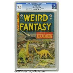 Weird Fantasy #17 Al Williamson File Copy (EC, 1951) CGC VG- 3.5 Light tan to off-white pages.