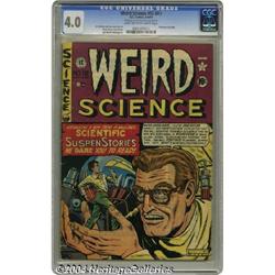 Weird Science #12 (#1) Al Williamson File Copy (EC, 1950) CGC VG 4.0 Light tan to off-white pages.