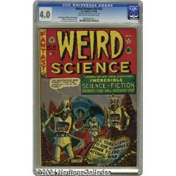 Weird Science #14 (#3) Al Williamson File Copy (EC, 1950) CGC VG 4.0 Light tan to off-white pages.