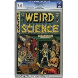 Weird Science #15 (#4) Al Williamson File Copy (EC, 1950) CGC FN/VF 7.0 Light tan to off-white pages