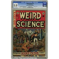 Weird Science #13 Al Williamson File Copy (EC, 1952) CGC VG/FN 5.0 Light tan to off-white pages.