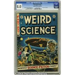Weird Science #16 Al Williamson File Copy (EC, 1952) CGC VF 8.0 Cream to off-white pages.