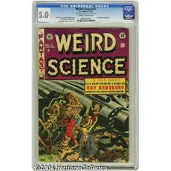 Weird Science #17 Al Williamson File Copy (EC, 1953) CGC VG/FN 5.0 Slightly brittle pages.