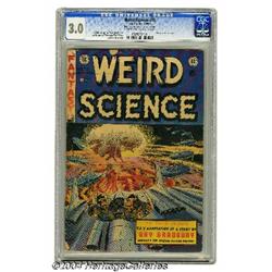 Weird Science #18 Al Williamson File Copy (EC, 1953) CGC GD/VG 3.0 Light tan to off-white pages.