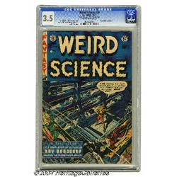 Weird Science #20 Al Williamson File Copy (EC, 1953) CGC VG- 3.5 Slightly brittle pages.