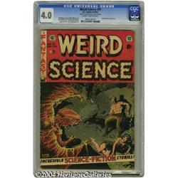 Weird Science #21 Al Williamson File Copy (EC, 1953) CGC VG 4.0 Slightly brittle pages.