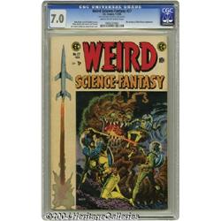 Weird Science-Fantasy #27 Al Williamson File Copy (EC, 1955) CGC FN/VF 7.0 Cream to off-white pages.