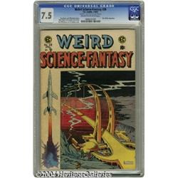 Weird Science-Fantasy Al Williamson File Copy #28 (EC, 1955) CGC VF- 7.5 Cream to off-white pages.