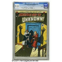 Adventures Into the Unknown #11 Diamond Run pedigree (ACG, 1950) CGC VF/NM 9.0 Off-white to white pa