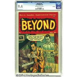 The Beyond #4 Bethlehem pedigree (Ace, 1951) CGC NM 9.4 Off-white to white pages.