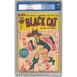 Black Cat #6 File Copy (Harvey, 1947) CGC NM 9.4 Cream to off-white pages.