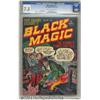 Image 1 : Black Magic V1#1 (Prize, 1950) CGC VF- 7.5 Cream to off-white pages.