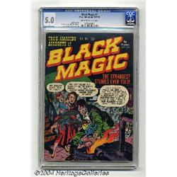 Black Magic #1 (Prize, 1950) CGC VG/FN 5.0 Off-white to white pages.