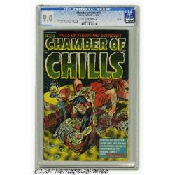 Chamber of Chills #13 File Copy (Harvey, 1952) CGC VF/NM 9.0 Cream to off-white pages.