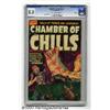 Image 1 : Chamber of Chills #16 File Copy (Harvey, 1953) CGC VF 8.0 Cream to off-white pages.