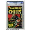 Image 1 : Chamber of Chills #18 File Copy (Harvey, 1953) CGC VF+ 8.5 Cream to off-white pages.