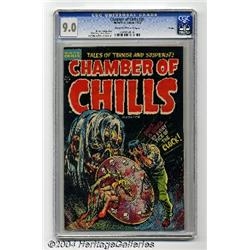 Chamber of Chills #20 File Copy (Harvey, 1953) CGC VF/NM 9.0 Cream to off-white pages.