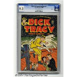 Dick Tracy Comics Monthly #32 File Copy (Harvey, 1950) CGC NM- 9.2 Cream to off-white pages.