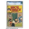 Image 1 : Dick Tracy Monthly #3 File Copy (Dell, 1948) CGC VF+ 8.5 Off-white to white pages.