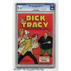 Dick Tracy Service Station Giveaway #nn (Harvey, 1958) CGC NM 9.4 Off-white to white pages.