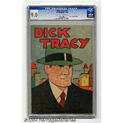 Dick Tracy Triangle Shoes Giveaway #nn (K. K. Publications, Inc., 1939) CGC VF/NM 9.0 Off-white to w