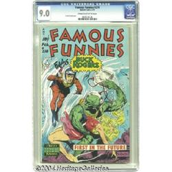 Famous Funnies #210 (Eastern Color, 1954) CGC VF/NM 9.0 Cream to off-white pages.