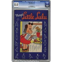 Four Color #115 Marge's Little Lulu (Dell, 1946) CGC VF 8.0 Cream to off-white pages.