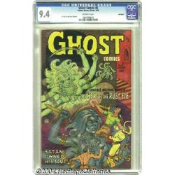 Ghost #5 Bethlehem pedigree (Fiction House, 1952) CGC NM 9.4 Off-white pages.
