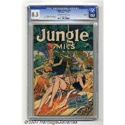 Jungle Comics #94 Rockford pedigree (Fiction House, 1947) CGC VF+ 8.5 Cream to off-white pages.
