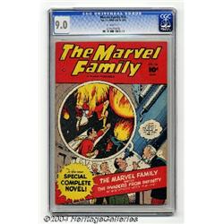 The Marvel Family #36 (Fawcett, 1949) CGC VF/NM 9.0 Off-white pages.