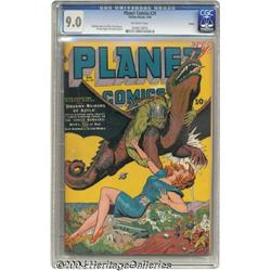 Planet Comics #29 Toledo pedigree (Fiction House, 1944) CGC VF/NM 9.0 Off-white pages.