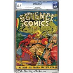 Science Comics #2 (Fox, 1940) CGC VG+ 4.5 Cream to off-white pages.