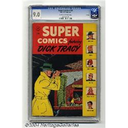 Super Comics #109 File Copy (Dell, 1947) CGC VF/NM 9.0 Off-white to white pages.