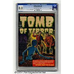 Tomb of Terror #6 File Copy (Harvey, 1952) CGC VF 8.0 Cream to off-white pages.