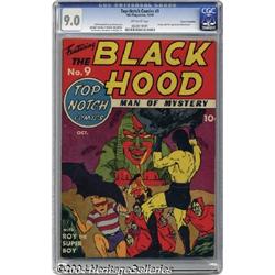 Top-Notch Comics #9 Cosmic Aeroplane pedigree (MLJ, 1940) CGC VF/NM 9.0 Off-white pages.