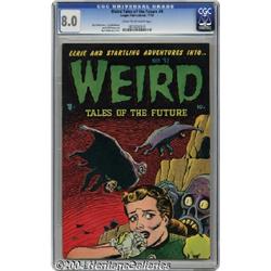 Weird Tales of the Future #4 (Aragon, 1952) CGC VF 8.0 Cream to off-white pages.