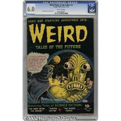 Weird Tales of the Future #5 (Aragon, 1953) CGC FN 6.0 Off-white pages.