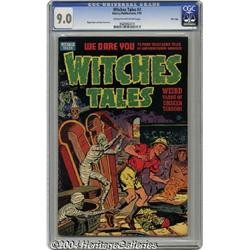Witches Tales #4 File Copy (Harvey, 1951) CGC VF/NM 9.0 Cream to off-white pages.