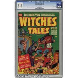 Witches Tales #5 File Copy (Harvey, 1951) CGC VF+ 8.5 Cream to off-white pages.