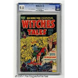 Witches Tales #9 File Copy (Harvey, 1952) CGC VF/NM 9.0 Cream to off-white pages.