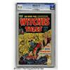 Image 1 : Witches Tales #9 File Copy (Harvey, 1952) CGC VF/NM 9.0 Cream to off-white pages.