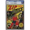 Image 1 : Zip Comics #2 (MLJ, 1940) CGC VG+ 4.5 Light tan to off-white pages.