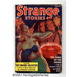 Strange Stories Feb. 1939 Pulp (V1#1) (Better Publications, 1939) Condition: VG/FN.