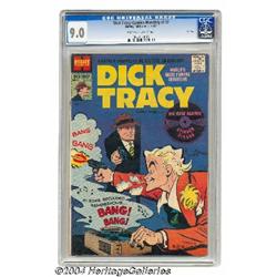 Dick Tracy Comics Monthly #117 File Copy (Harvey, 1957) CGC VF/NM 9.0 Cream to off-white pages.