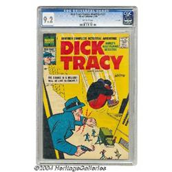 Dick Tracy Comics Monthly #127 File Copy (Harvey, 1958) CGC NM- 9.2 Off-white pages.