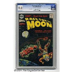 Race For the Moon #1 File Copy (Harvey, 1958) CGC VF/NM 9.0 Cream to off-white pages.