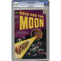 Race For the Moon #2 File Copy (Harvey, 1958) CGC NM 9.4 Cream to off-white pages.