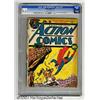 Image 1 : Action Comics #38 (DC, 1941) CGC VG+ 4.5 Cream to off-white pages.
