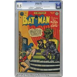 Batman #69 (DC, 1952) CGC VF+ 8.5 Off-white to white pages.
